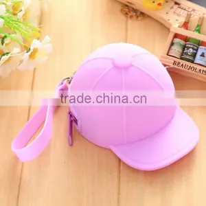 Hotest Design Silicone Rubber Mini Cap Coin Purse Trend Women Coin Handbag Purse Supplier's Choice thumbnail-1