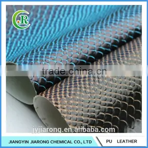 Snake Grain PVC Leather for Making Shoes thumbnail-1