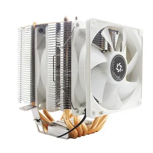LIUYUEFENG X600 CPU Cooler 6 Heat Pipes With RGB Fan 3pin 90mm CPU Fan for Computer LGA775/115x/1366 AM2/AM3/AM4 thumbnail-2