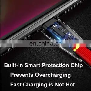 1.2M USB Charge Cable Fast Charging Mobile Data Cable for Christmas Gift thumbnail-4