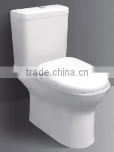 Vitreous China Two Piece Toilet wc Water Closet From Henan Toilet Factory Quality Choice thumbnail-5