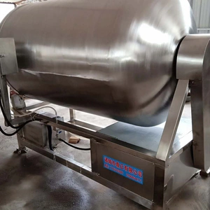 Vacuum Meat Tumbling Machine Stainless Steel Tumbler Beef Meat Roll Kneading Machine  thumbnail-1
