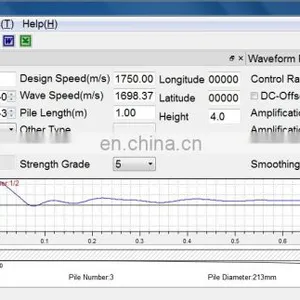 ASTM D5882-07 PIT Pile Integrity Testing 3 Component Borehole Geophone Instrument thumbnail-5