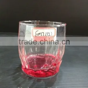 Pure Juice Glassware Drink Glass Bottom Spray Colored Cup thumbnail-1