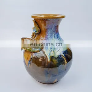 High Quality Ceramic Vase Luxury Art Decor From BatTrang Ceramics in Vietnam Manufacturer Wholesale thumbnail-3