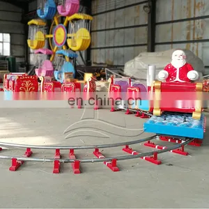 Amusement Park Rides Outdoor Electric Christmas Track Train Ride thumbnail-5