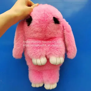 013Winter Plush Cute Rabbit Bag Popular Children's Bag Animal Bag One Shoulder Diagonal Cross Soft and Fashionable Large Bag thumbnail-4