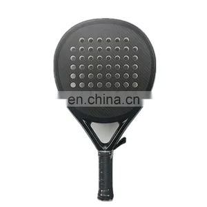 Custom DIY Logo Padel Racket Carbon Fiber 3K 12K 18K Soft EVA Professional Customized Padel Racket thumbnail-1