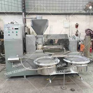 Rapeseed Oil Pressing Machine Sunflower Seeds Oil Presser Soybeans Extraction Screw Oil Press Machine thumbnail-4