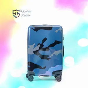 Factory Supply Abs Trolley Suitcase Folding Luggage Travel Suitcase Lightweight Luggage With Four Wheels thumbnail-2