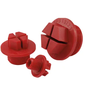Plastic Threaded Hole Plug for Unified Straight UNF Threads Plastic Plugs With Thread thumbnail-1