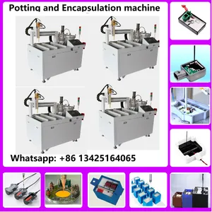Power Steering Console Two Part Epoxy pu Silicone Dispensing and Filling Glue Machine thumbnail-2