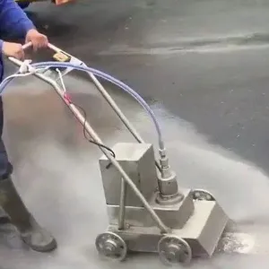 RELIABLE 1600bar Diesel Drive Road Marking Line Removal Machine High-Pressure Cleaner for Rubber Mark Removal New Condition thumbnail-2