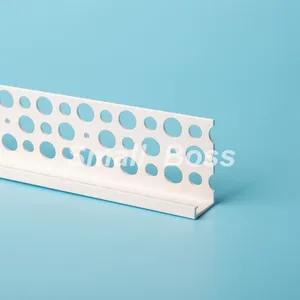 Flexible PVC Corner Bead Vinyl Plastic Casing Corner Bead for Smooth Plaster Application CA78 thumbnail-3