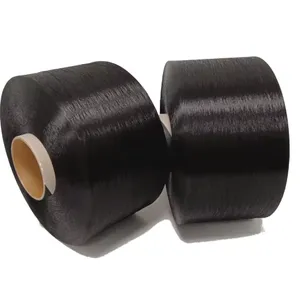Polyester Yarn Bright Acetate Like Yarn Raw White 105D/48F thumbnail-4