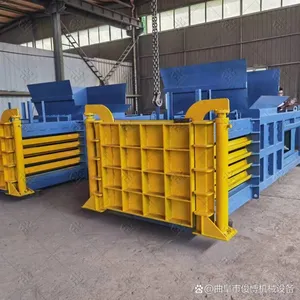 Heavy Duty Paper Cardboard and Film Horizontal Hydraulic Baler thumbnail-5