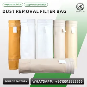 Industrial Dust Filter Bag PTFE Membrane Polyester Filter Bag For Dust Collector Low Emission High Filtration Precision thumbnail-1