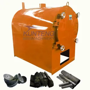 Small Horizontal Charcoal Kiln Horizontal Charcoal Burning Kiln Brick Horizontal Charcoal Kiln EPC thumbnail-1