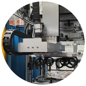 Машина для литья резиновых уплотнительных колец с ПЛК Siemens и сервоприводом человеко-машинного интерфейса. thumbnail-2