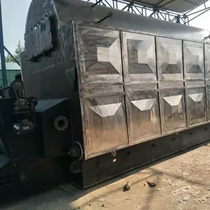 7-ton Biomass Steam Boiler Water Tank Water Pump Burner Valve Instrument Cylinder Control Cabinet Foreign Trade Customization thumbnail-4