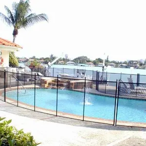 Child-Safe and Saltwater-Resistant Textilene Mesh – PVC Coated Pool Fence With Anti-Climb and UV Protection thumbnail-1