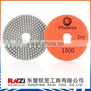 4inch Wet & Dry Polishing Pad (White Resin) thumbnail-1