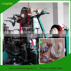 PET/PVC Tinsel Garland Making Machine thumbnail-1