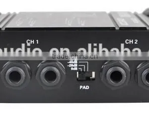 1/4" Instrument to 1/4" XLR Dual Channel DI Box DB-06 thumbnail-5