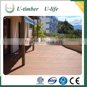 High Quality China Solid Wood Plastic Composite Decking for Flooring thumbnail-3