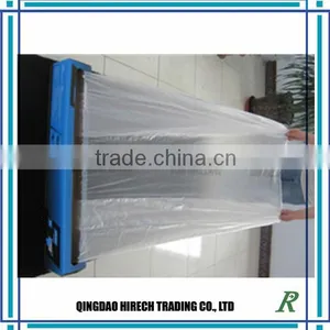 Disposable Plastic With Elastic Car Cover thumbnail-4