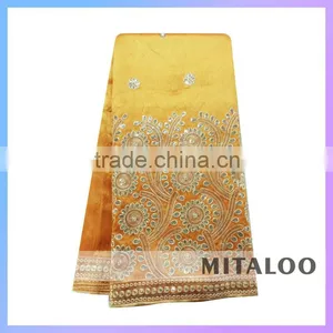 Mitaloo MGP0043 Hot Sale Design Lace African Fabrics Lace Embroidry African George Lace thumbnail-4