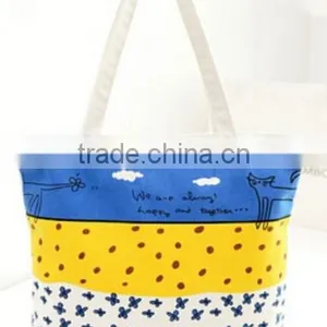 China Manufacturer Cotton Shopping Bag Fashion Beach Bag thumbnail-1