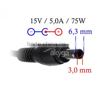 Power Adapter AK-ND-14 15V/5A 75W 6.3*3.0 thumbnail-2