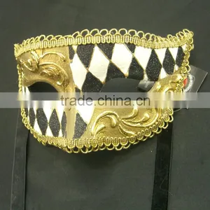 Princess Party Magic Venice Mask Masquerade Ball Half Face Mask Blank Masquerade Mask thumbnail-3