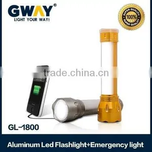 Multifunctional Led Flashglight/torch With USB Mobile Charger thumbnail-1