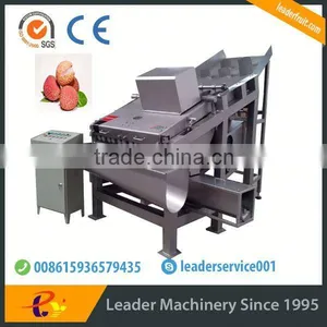 Leader Large Capacity and High Peeling Rate Litchi Skin Separater Machine thumbnail-5