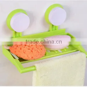 AN614 ANPHY Wall Mounted Plastic Soap,Towel Multifuction Storage Shelf thumbnail-5
