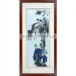 Suxiu Hand Embroidery Flowers and Birds Painting thumbnail-1