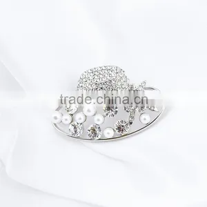 Handmade Hats Crochet Brooch thumbnail-5