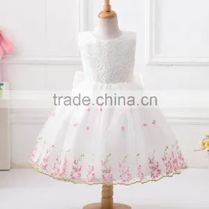 Mix Sizes and Styles Wedding Dresses Kids Girl Dress Soft Chiffon Flower Girl Pettiskirt Wedding Wholesale Dress thumbnail-1