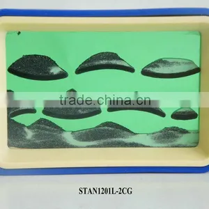 Many Hills Flowing Sand Art Scenery Green thumbnail-1