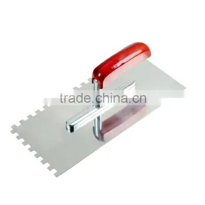 Cheap Price Stainless Steel Plastering Trowel With Rubber Handle thumbnail-4