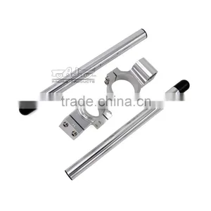 BJ-COHB-043B Wholesale 43mm CNC Billet Alloy Riser Scooter Clip On Handle Bar For Buell M2 Cyclone thumbnail-6