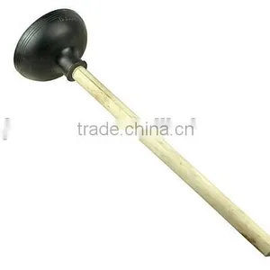 Good Quality Toilet Plunger With Wood Handle Factory thumbnail-1