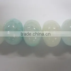 Natural Hemimorphite Roundel Bead Mineral Gemstone for Jewelry Making thumbnail-1