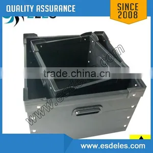Antistatic Corrugated Box ES10501 Black Customized Size thumbnail-1