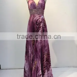 Wholesale Luxury 2016 Halter Neck Evening Dress thumbnail-2