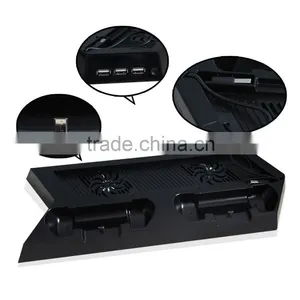 Host Selling Multifunction Charging Stand Cooling Fan for PS4 With 3 USB thumbnail-3