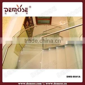Prefabricated Stainless Steel Spiral Stairs for Small Spaces thumbnail-1