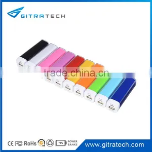 High Quality Lipstick Battery Charger 2600mAh Portable Power Bank Charger for Smart Phones Quality Choice thumbnail-1